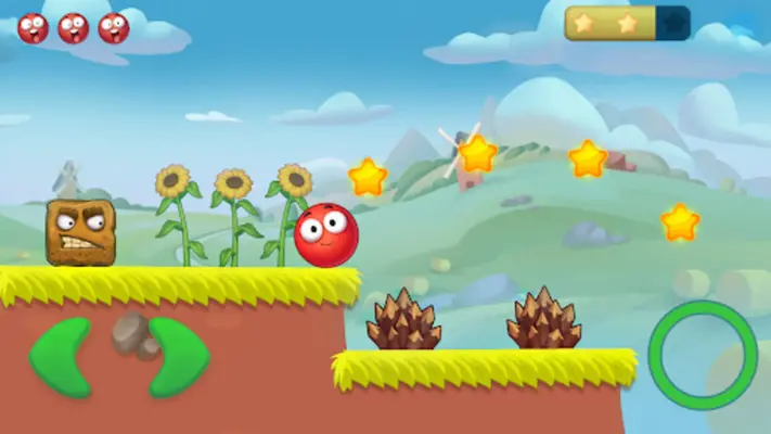 Red Ball Secret Adventure android App screenshot 1